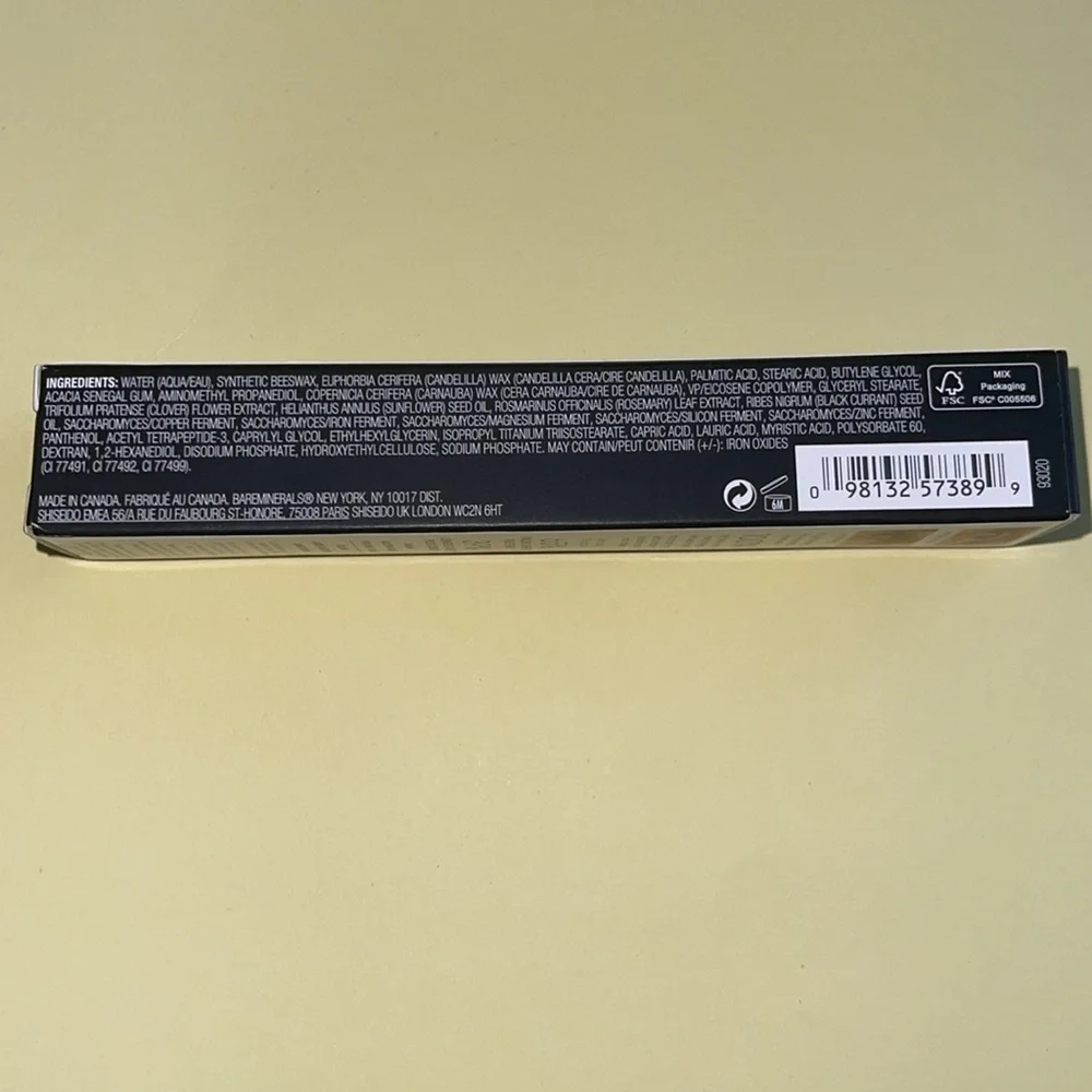 bareMinerals Strength & Length Mascara in Extreme Black Full Size 8 ml